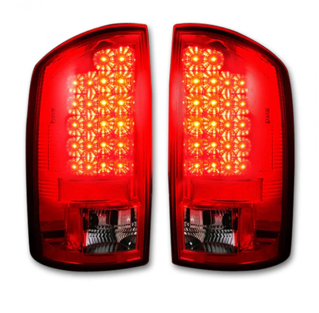 Dodge RAM 2500/3500 07-09 Tail Lights LED in Red