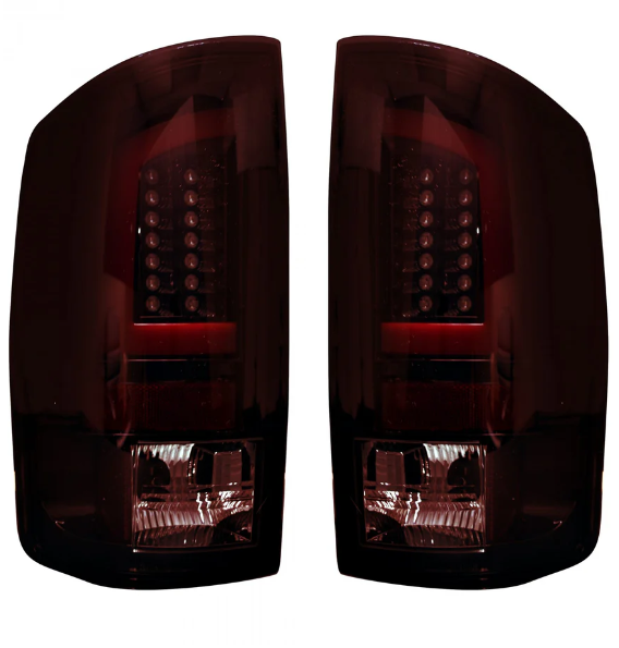 Dodge RAM 2500/3500 07-09 Tail Lights OLED - Dark Red Smoked