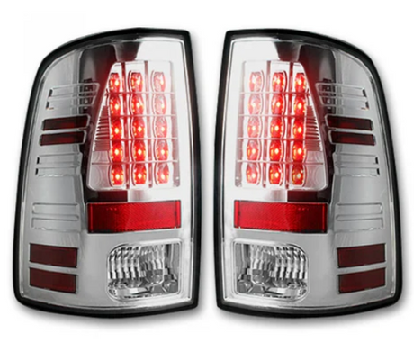 Dodge RAM 2500/3500 2014-2018 (Replaces OEM LED ONLY) Tail Lights LED in Clear