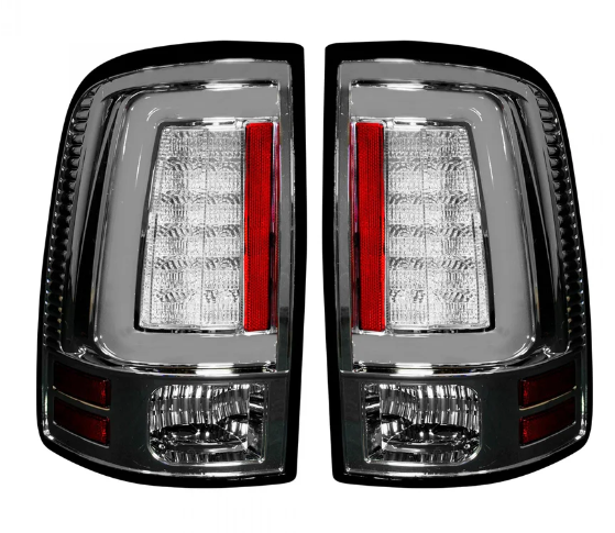 Dodge RAM 2500/3500 2014-2018 (Replaces OEM LED ONLY) Tail Lights LED in Clear