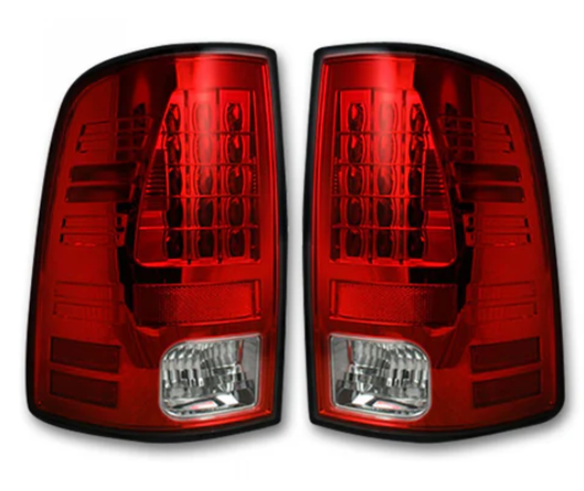 Dodge RAM 2500/3500 2014-2018 (Replaces OEM LED ONLY) Tail Lights LED in Red