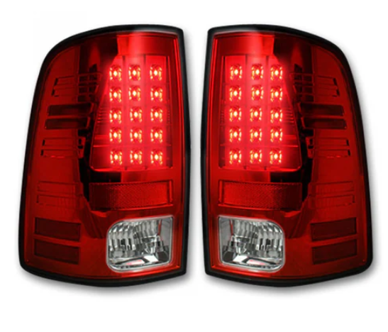 Dodge RAM 2500/3500 2014-2018 (Replaces OEM LED ONLY) Tail Lights LED in Red