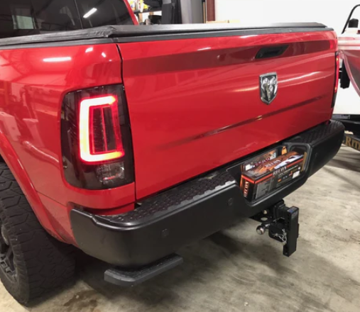 Dodge RAM 2500/3500 2014-2018 (Replaces OEM LED ONLY) Tail Lights LED in Smoked