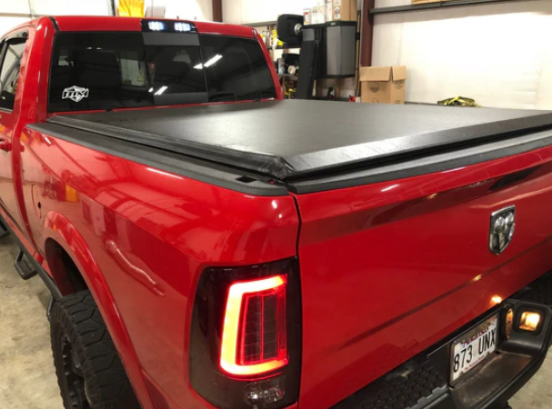 Dodge RAM 2500/3500 2014-2018 (Replaces OEM LED ONLY) Tail Lights LED in Smoked