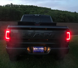 Dodge RAM 2500/3500 2014-2018 (Replaces OEM LED ONLY) Tail Lights LED in Smoked