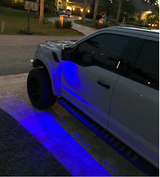 Ford F-150 SVT Raptor 17-20 Ultra High Power LED Mirror / Puddle Light Kit Blue