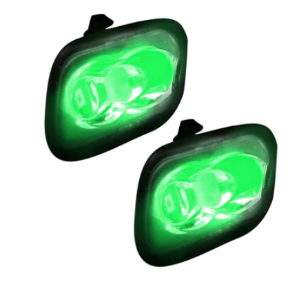 Ford F-150 SVT Raptor 17-20 Ultra High Power LED Mirror / Puddle Light Kit Green