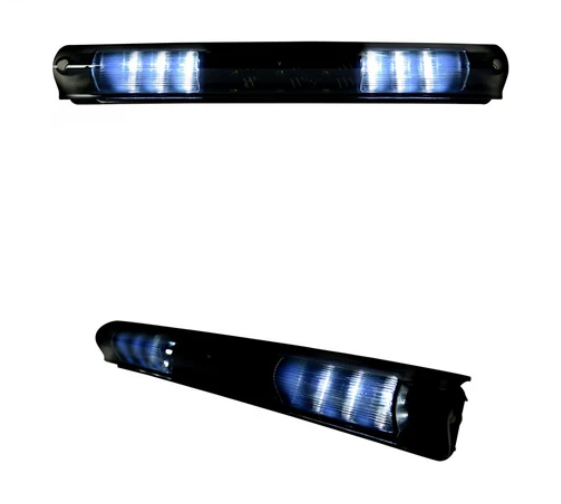 Ford Excursion 00-04 - Red LED 3rd Brake Light Kit with White LED Cargo Lights with Smoked Lens