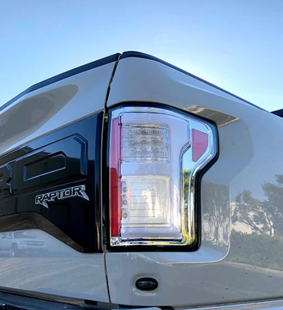 Ford F-150 SVT Raptor 17-20 (Replaces OEM LED) Tail Lights OLED Clear