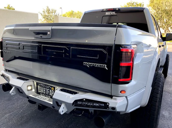 Ford F-150 SVT Raptor 17-20 (Replaces OEM LED) Tail Lights OLED in Red