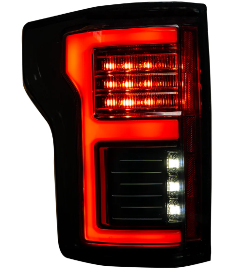 Ford F-150 SVT Raptor 17-20 Tail Lights OLED in Smoked