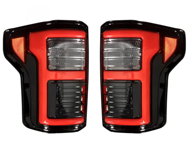 Ford F-150 SVT Raptor 17-20 Tail Lights OLED in Smoked