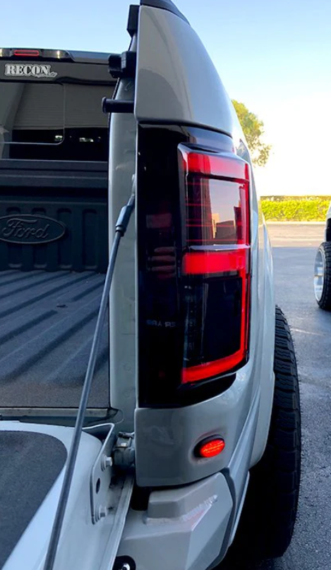 Ford F-150 SVT Raptor 17-20 Tail Lights OLED in Smoked