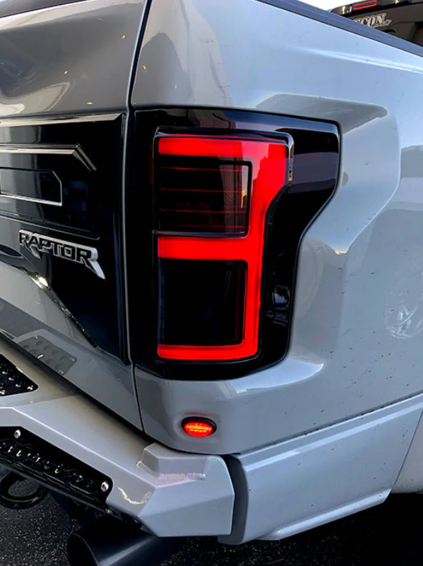 Ford F-150 SVT Raptor 17-20 Tail Lights OLED in Smoked