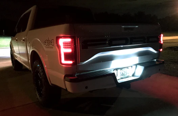 Ford F-150 SVT Raptor 17-20 Tail Lights OLED in Smoked