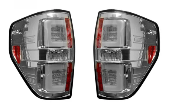 Ford F150 & Raptor 09-14 Tail Lights OLED in Clear