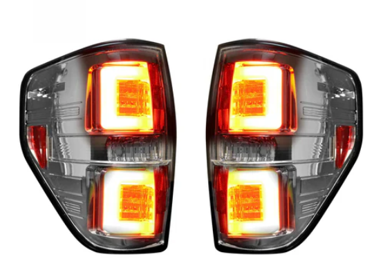 Ford F150 & Raptor 09-14 Tail Lights OLED in Clear