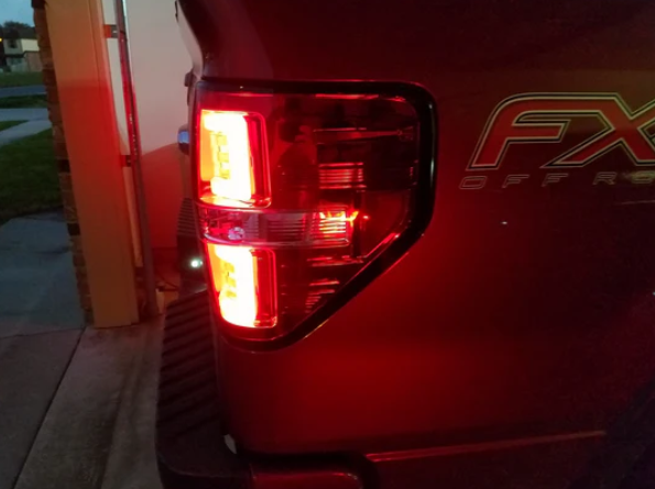 Ford F150 & Raptor 09-14 Tail Lights OLED in Clear