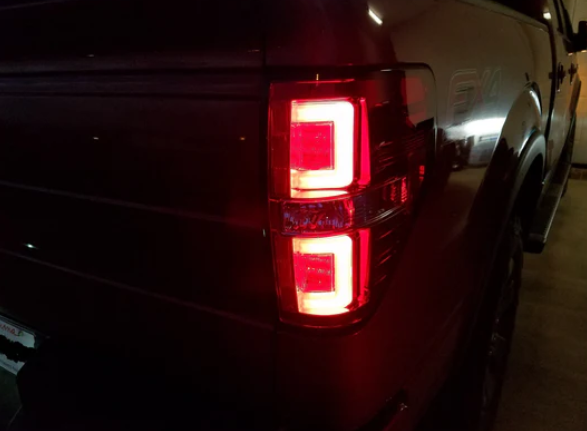 Ford F150 & Raptor 09-14 Tail Lights OLED in Clear