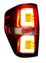 Ford F150 & Raptor 09-14 Tail Lights OLED in Dark Red Smoked