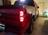 Ford F150 & Raptor 09-14 Tail Lights OLED in Dark Red Smoked