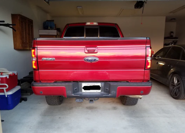 Ford F150 & Raptor 09-14 Tail Lights OLED in Red