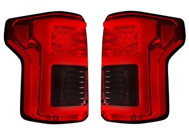 Ford F150 15-17 (Replaces OEM LED) Tail Lights OLED in Red