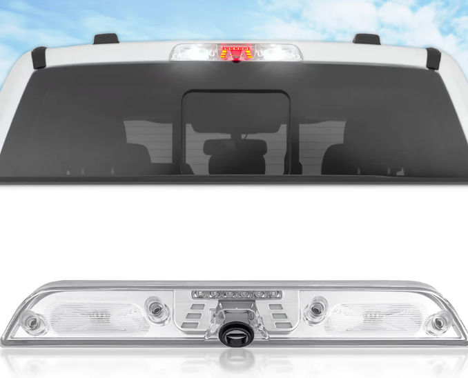 Ford F150 15-24 3rd Brake Light - Fits Models with Cargo Bed Camera - CREE XML LEDs in Clear Lens