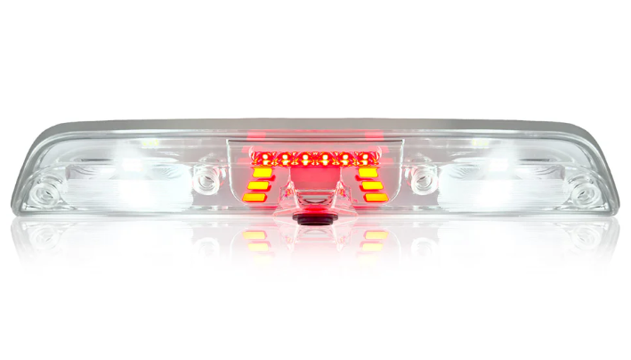 Ford F150 15-24 3rd Brake Light - Fits Models with Cargo Bed Camera - CREE XML LEDs in Clear Lens