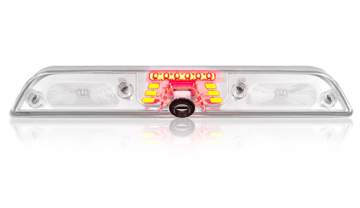 Ford F150 15-24 3rd Brake Light - Fits Models with Cargo Bed Camera - CREE XML LEDs in Clear Lens