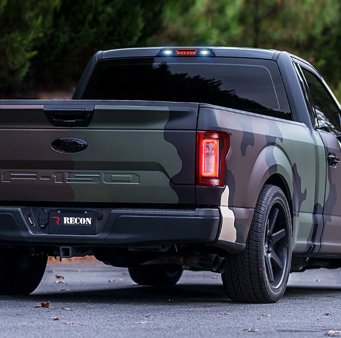 Ford Ranger 19-20 3rd Brake Light - Does NOT Fit Models with OEM Cargo Bed Camera - CREE XML LEDs in Clear Lens