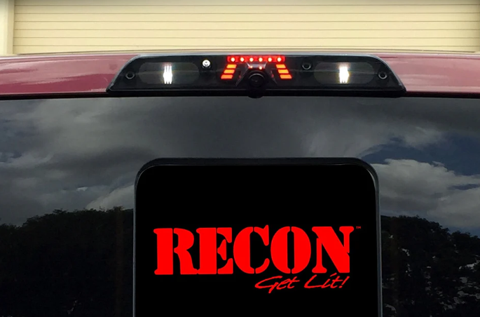 Ford Ranger 19-24 3rd Brake Light - Fits Models with Cargo Bed Camera - CREE XML LEDs in Smoked Lens