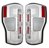 Ford Super Duty 20-22 (Replaces OEM Halogen) Tail Lights OLED in Clear