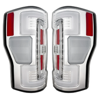 Ford Super Duty 20-22 Ultra Bright OLED Tail Lights (replaces Factory/OEM Halogen) - CLEAR LENS (OPEN BOX)