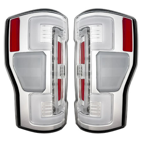 Ford Super Duty 20-22 (Replaces OEM LED) Tail Lights OLED in Clear