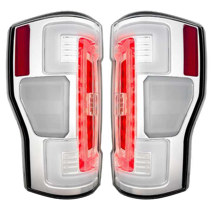 Ford Super Duty 20-22 (Replaces OEM Halogen) Tail Lights OLED in Clear