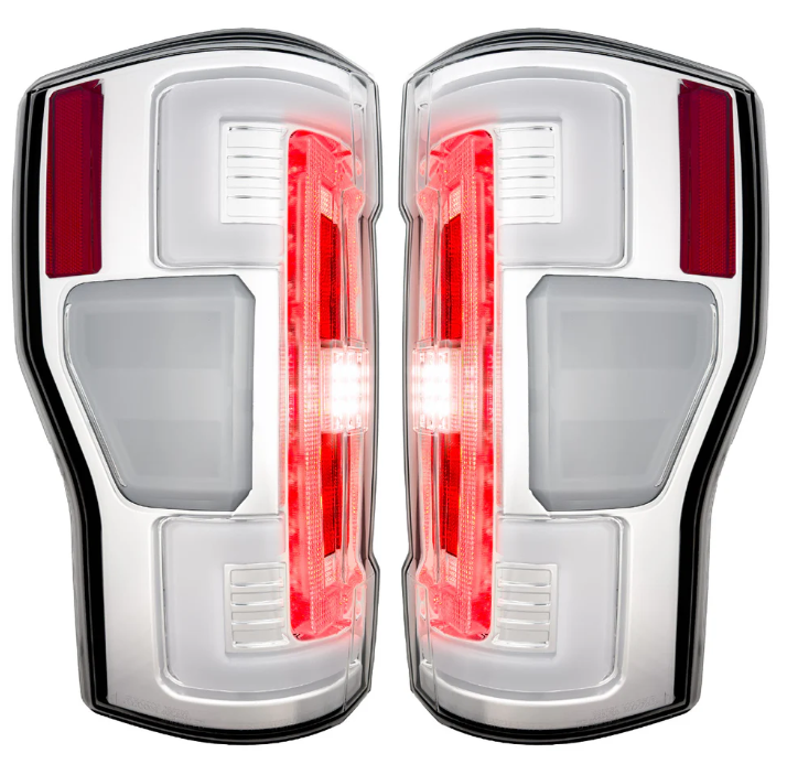 Ford Super Duty 20-22 (Replaces OEM Halogen) Tail Lights OLED in Clear