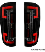 Ford Super Duty 20-22 (Replaces OEM LED) Tail Lights OLED in Smoked