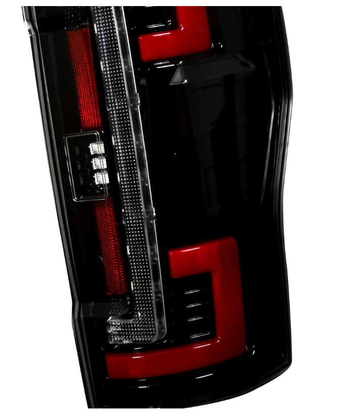 Ford Super Duty 20-22 (Replaces OEM LED) Tail Lights OLED in Smoked