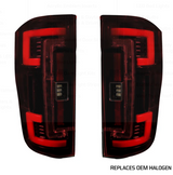 Ford Super Duty 20-22 F-250 F-350 F-450 F-550 (Replaces OEM Halogen) Tail Lights OLED in Red