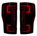 Ford Super Duty 20-22 F-250 F-350 F-450 F-550 (Replaces OEM Halogen) Tail Lights OLED in Red