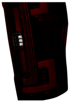 Ford Super Duty 20-22 F-250 F-350 F-450 F-550 (Replaces OEM LED) Tail Lights OLED in Dark Red Smoked