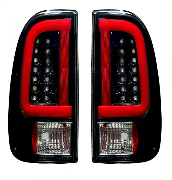 Ford Super Duty 99-07 F250HD/F-250/F-350/F-450/F-550 Tail Lights OLED in Smoked