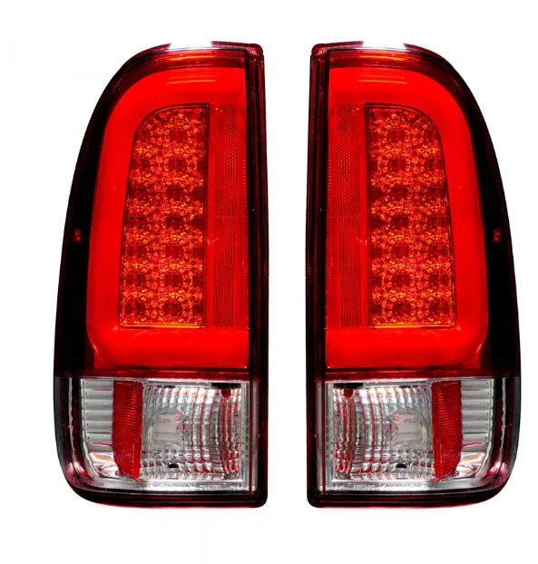 Ford Super Duty 99-07 F250HD/F-250/F-350/F-450/F-550 Tail Lights OLED OLED in Red