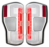 Ford Super Duty F250/350/450/550 17-19 (Replaces OEM Halogen) Tail Lights OLED in Clear