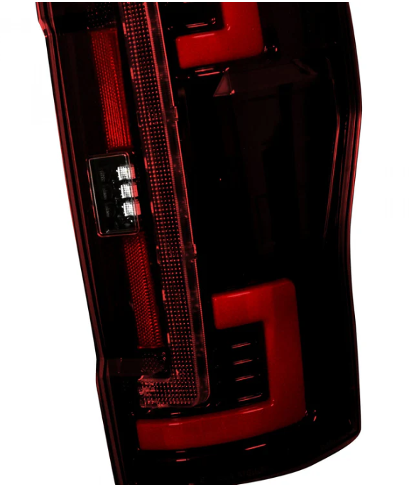 Ford Super Duty F250/350/450/550 17-19 (Replaces OEM LED) Tail Lights OLED in Red