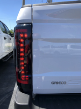 Ford Super Duty F250/350/450/550 17-19 (Replaces OEM LED) Tail Lights OLED in Red