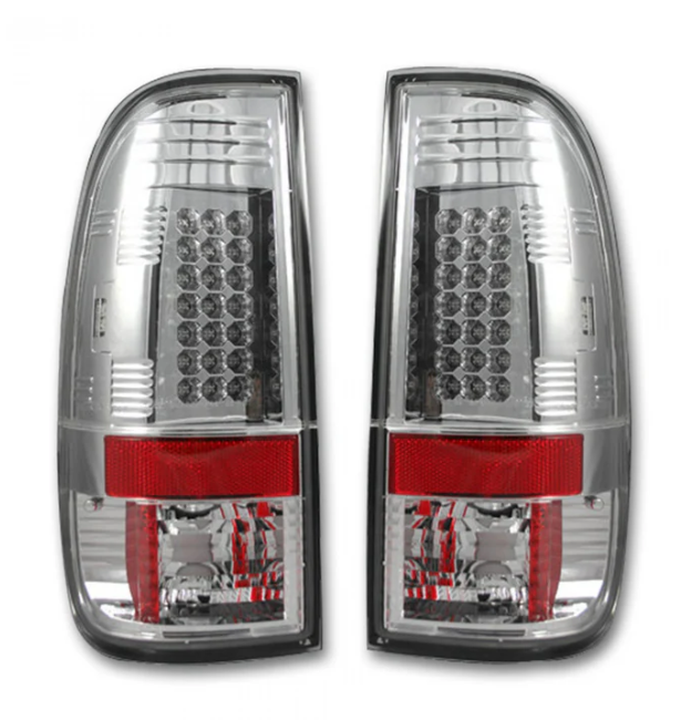 Ford Super Duty F250HD/350/450/550 08-16 Tail Lights LED in Clear