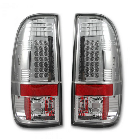 Ford Super Duty F250HD/350/450/550 08-16 Tail Lights LED in Clear