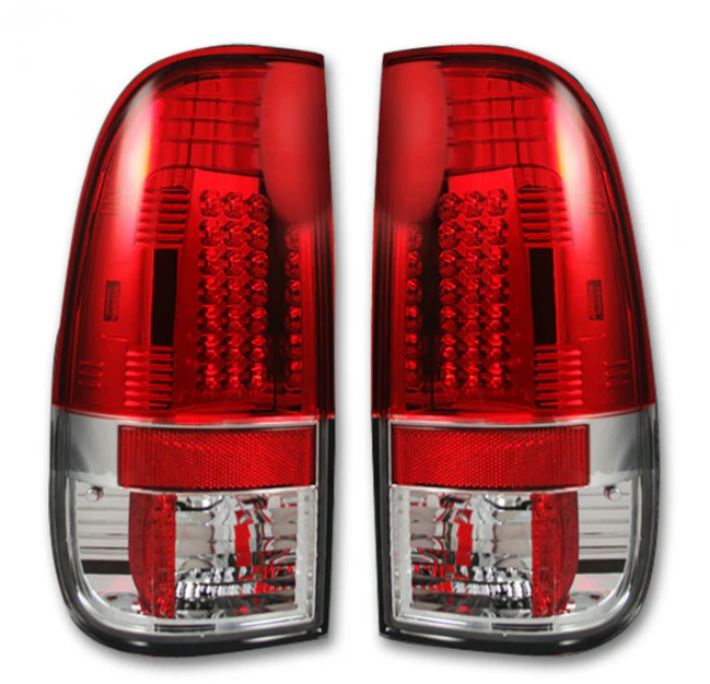 Ford Super Duty F250HD/350/450/550 08-16 Tail Lights LED in Red